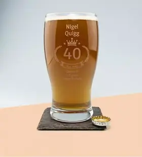Personalised Beer Glasses
