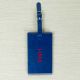 Blue Luggage Tag With Initials