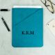 Personalised Initials Teal Tablet Case