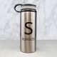 Initial & Name Metal Sports Bottle
