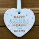 Fathers Day Heart Ornament