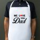 Love you personalised apron