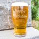 Any Occasion Personalised Beer Glass