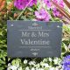 Just Married Name and Date Personalised Slate Sign