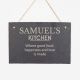 Their Kitchen Personalised Slate Sign