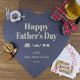 Father's Day Slate Heart