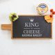 The King of Cheese Serving Board