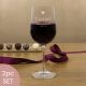 Heart personalised wine glass