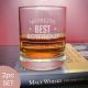 Best engraved personalised whisky glass