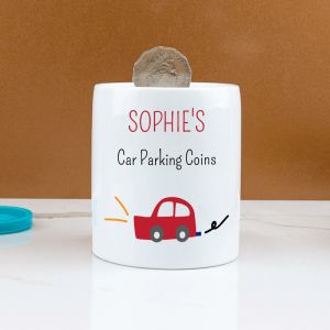 Personalised Car Parking Money Box