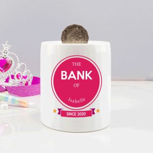 Personalised Bank Money Box