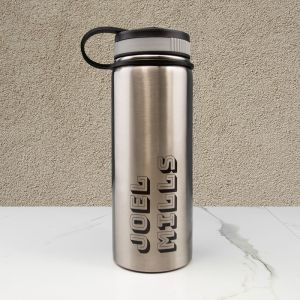 Your Name Metal Sports Bottle