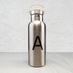 Monogram Metal Drink Bottle