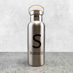 Initial & Name Stainless Drink Bottle