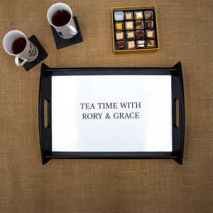 Any Message Serving Tray