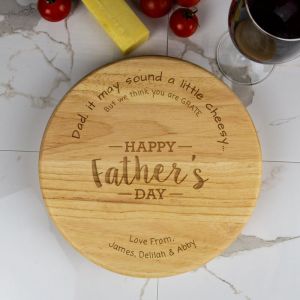 Father's Day Personalised Cheese Board 