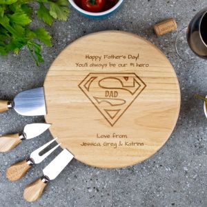 Super Personalised Cheese Board Set 