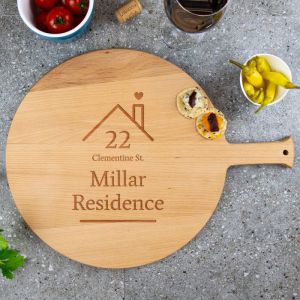 Home Personalised Wooden Cheese Board
