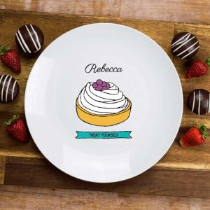 Treat Yourself Cake Plate