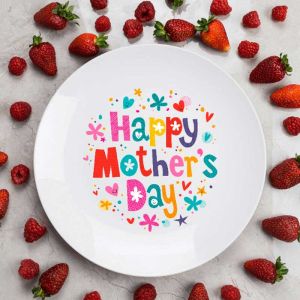 Mother's Day Ceramic Plate