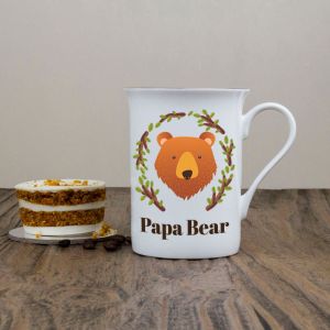 Personalised Bear Bone China Mug
