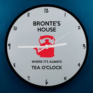 Tea Time Personalised Wall Clock