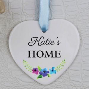 Home Personalised Heart Ornament