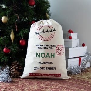 Special Delivery Personalised Christmas Sack