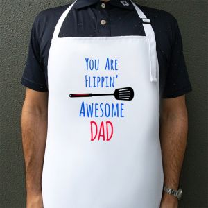 Flippin Awesome Dad Apron 