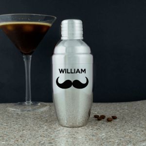 Moustache Personalised Cocktail Shaker