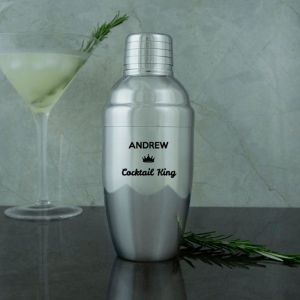 Personalised King Cocktail Shaker