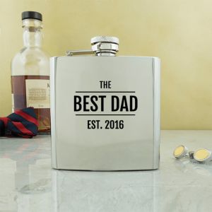 His Personalised Conventional Hip Flask