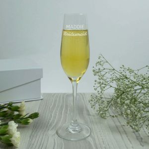 Personalised Occasion Crystal Flutes