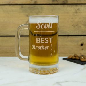 The Best Ever Personalised Glass Tankard