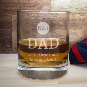 You're No.1! Personalised Whisky Tumbler