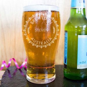 Home and Hosed Personalised Beer Glass