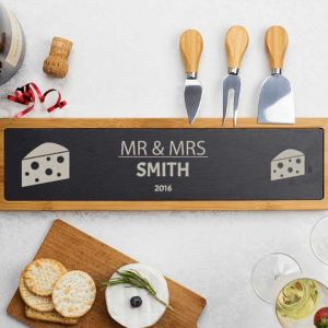 Couple Cheese Serving Board