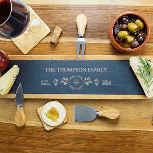 Personalised Autumn Cheese Board