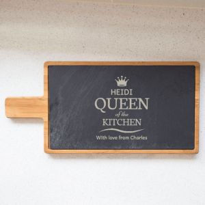 Queen of the Kitchen Personalised Serving Board