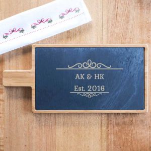 Personalised Initials Serving Board