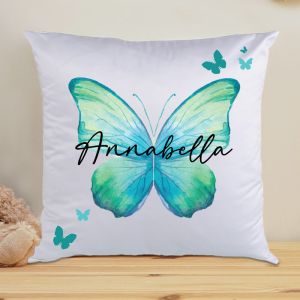 Butterfly personalsied kids cushion