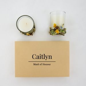 Personalised Bee Candles For Someone Special