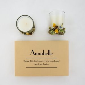 Personalised Sentimental Bee Candles