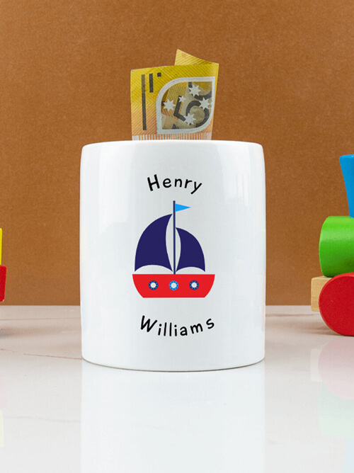 Personalised money boxes